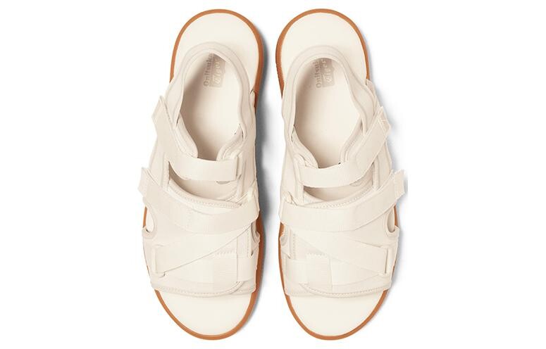 Пляжные сандалии Tokuten унисекс белые Onitsuka Tiger — фото 2