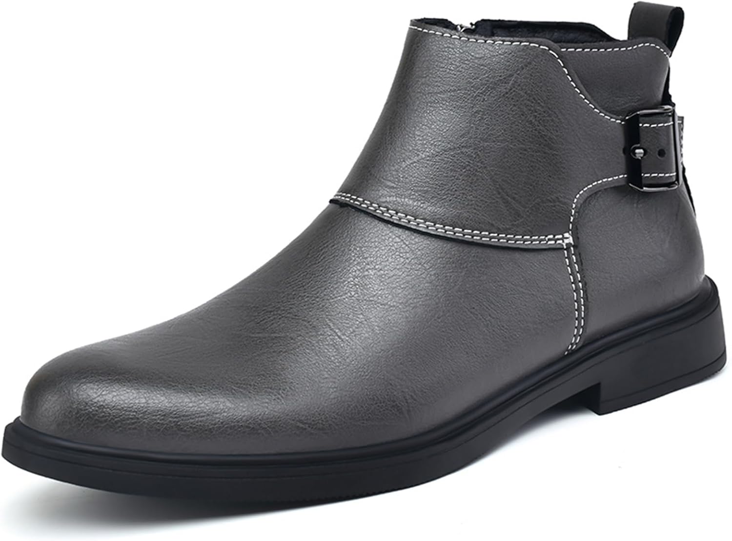 

Мужские кожаные ботинки челси для мужчин Abborora, серый