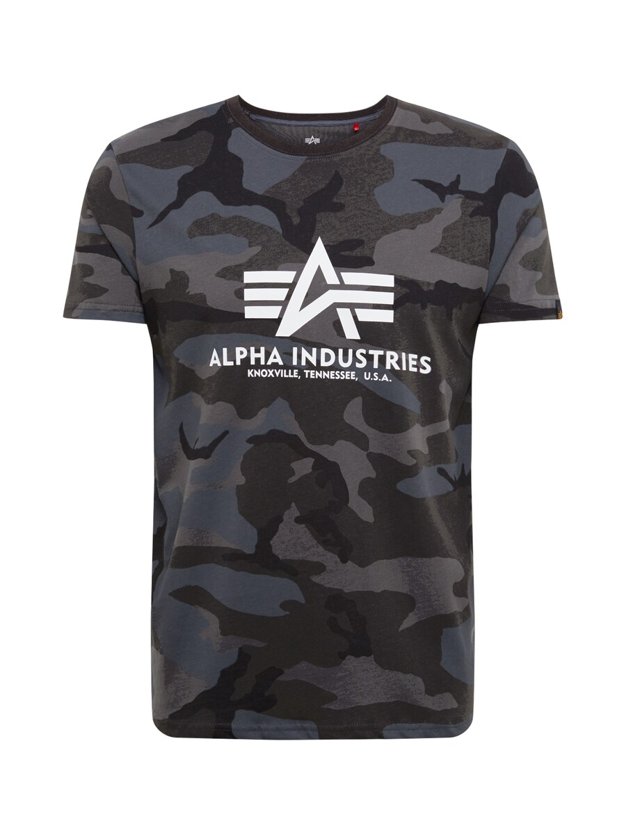 

Классическая футболка ALPHA INDUSTRIES Shirt, черный