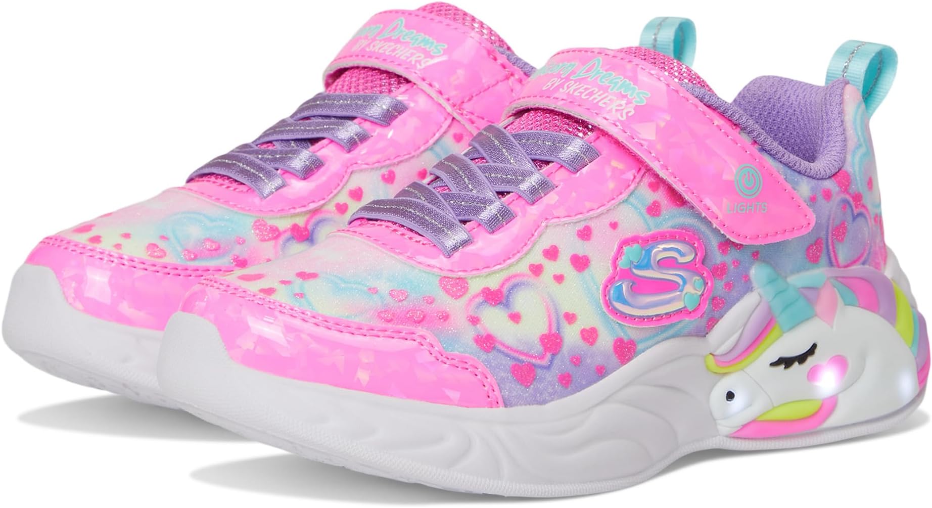 

Кроссовки SKECHERS KIDS Unicorn Dreams 303063l, цвет Pink/Multi