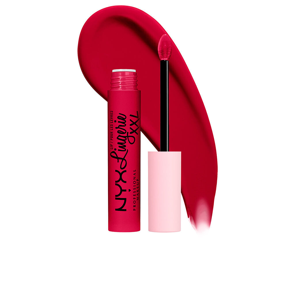 Стойкая матовая помада для губ NYX Professional Makeup Lingerie XXL, оттенок Stamina — фото 4