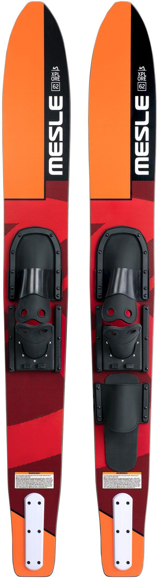 

MESLE Водные лыжи Xplore 157 см с креплениями B2 для взрослых, красные