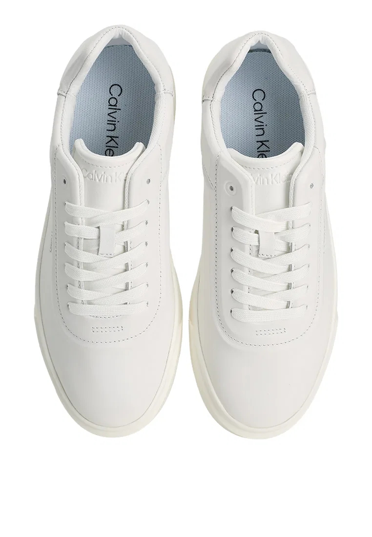 Кеды, Cupsole Basket, Calvin Klein, белый — фото 4