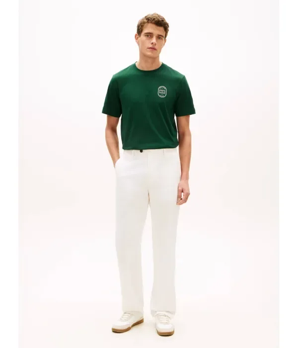 Футболка regular fit Tommy Hilfiger, бутылочно-зеленый — фото 2