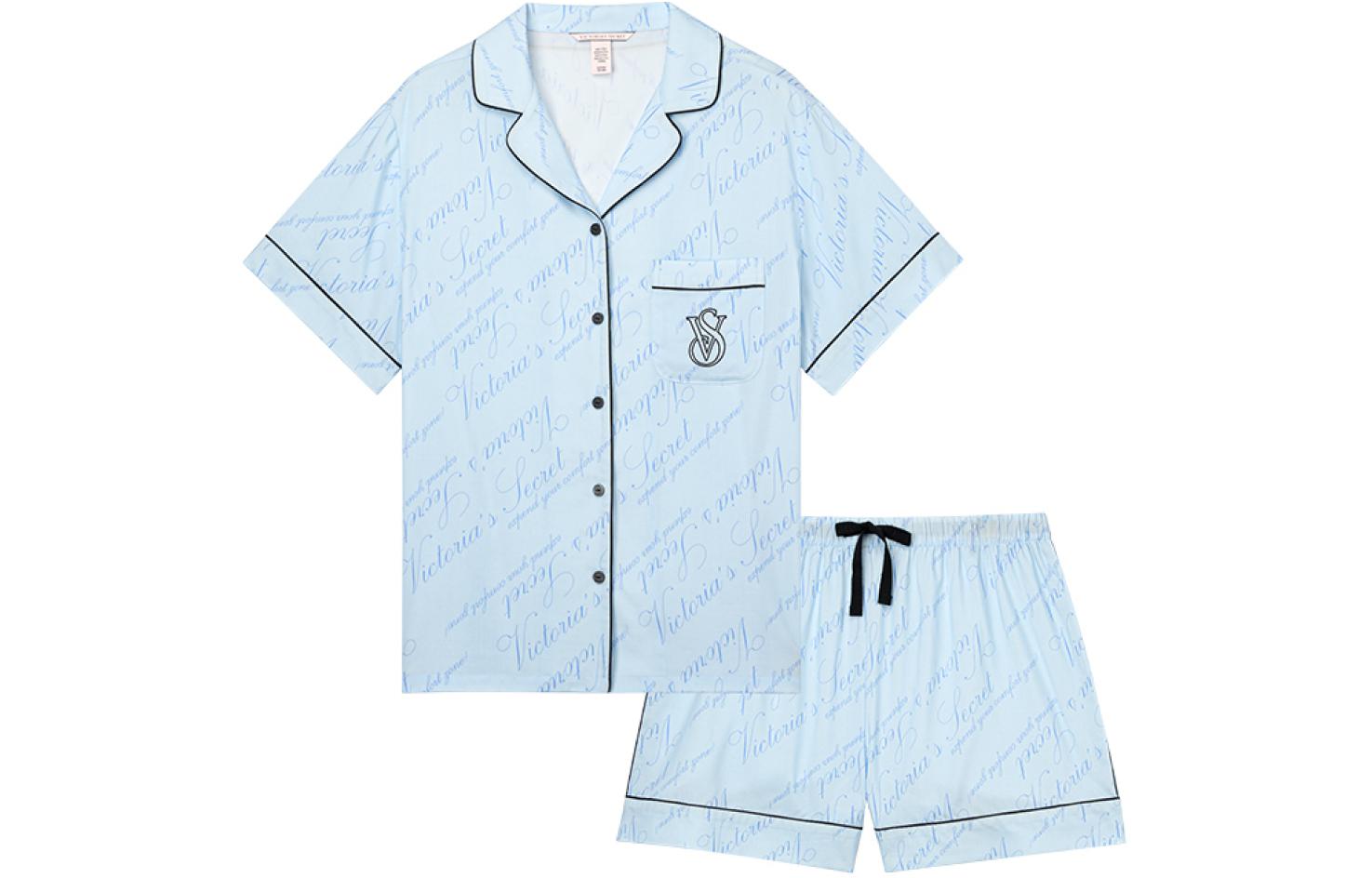 

Victoria'S Secret Пижамный комплект для женщин, небесно-голубой