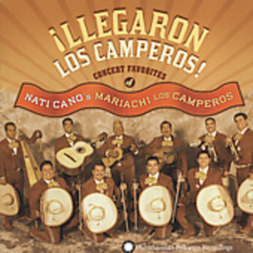 

CD диск Cano, Nati Mariachi Los Camperos: Llegaron Los Camperos: Concert Favorites Of Nati Cano's Mariachi LosCamperos