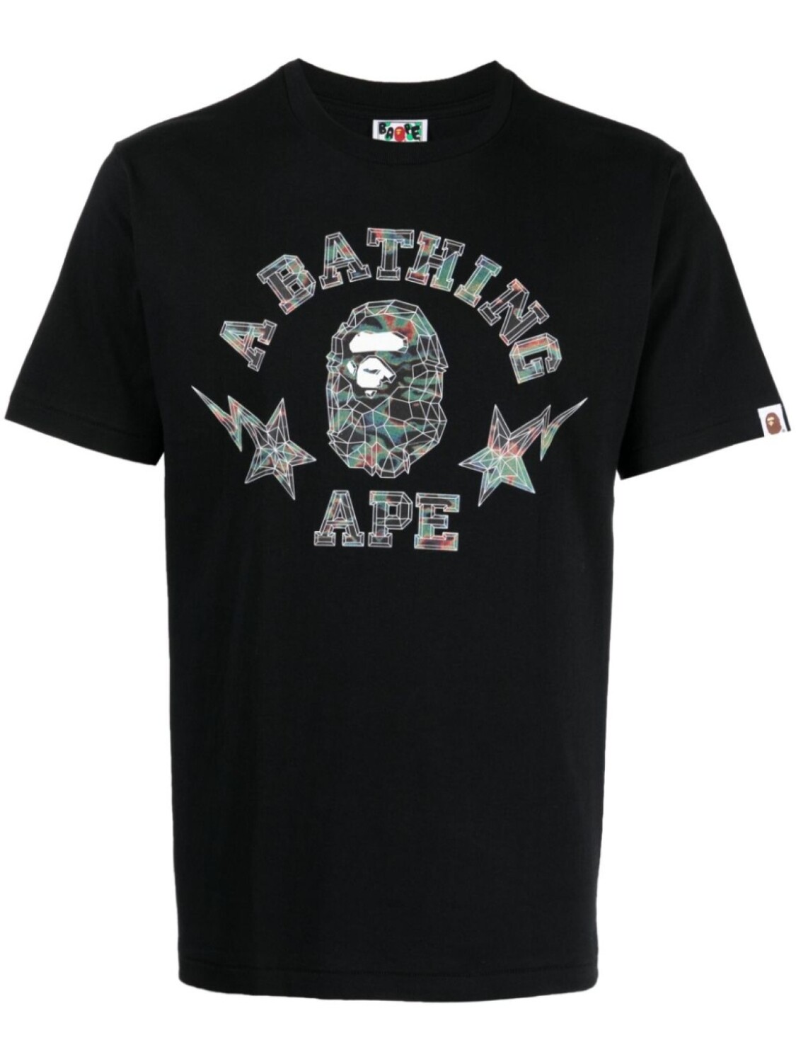 

Футболка с логотипом A BATHING APE, черный