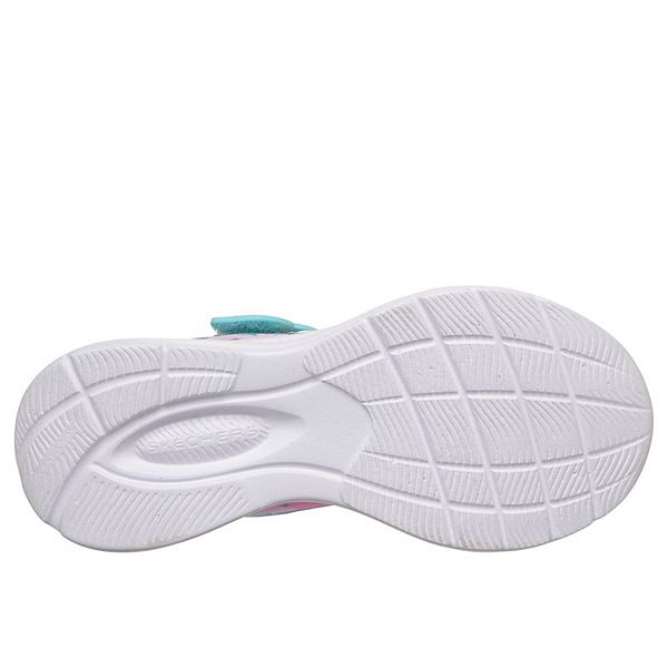 Кроссовки Jumpsters Cutie Critters для девочек Skechers, Turquoise Multi — фото 4