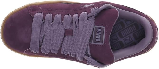 Детские кроссовки Puma Unisex-Child Suede XL (для детей постарше), фиолетовый — фото 4