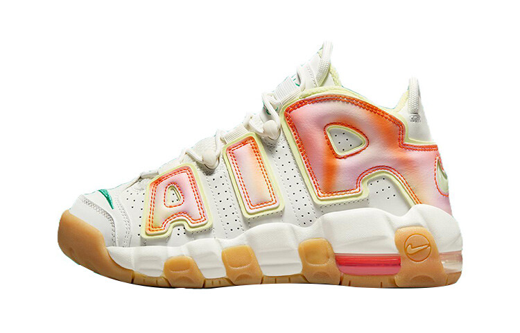 

Баскетбольные кроссовки Nike Air More Uptempo Kids для детей, бежевый