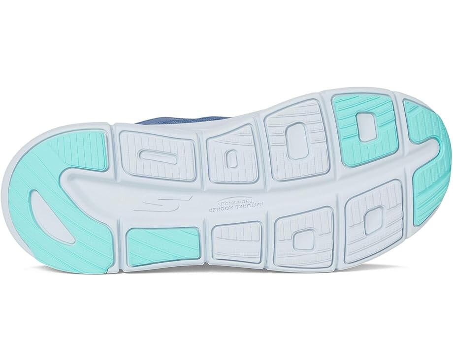 Кроссовки SKECHERS Max Cushioning Premier 2.0 Overland Hands Free Slip-Ins, цвет Blue/Turquoise — фото 3