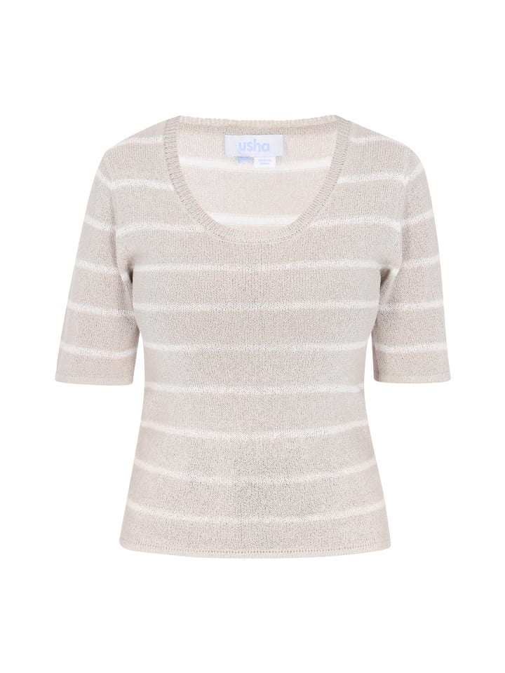 

Свитер usha BLUE LABEL, цвет light grey white