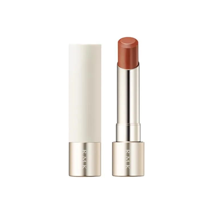 RMK Кристальный стеклянный блеск для губ увлажняющий стойкий, #EX-05 Nude Beige — фото 2