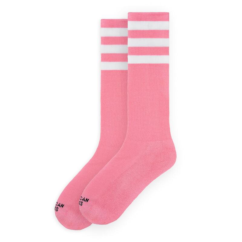 

Велосипедные носки American Socks, цвет pink/white