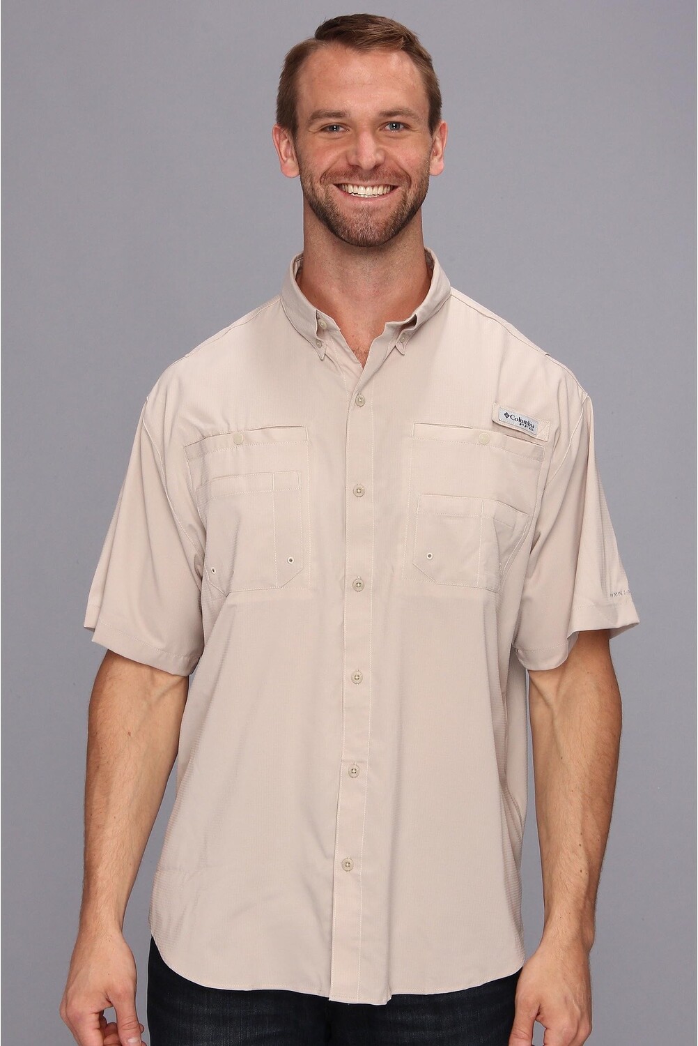 

Рубашка Big & Tall Tamiami II S/S Columbia, цвет Fossil