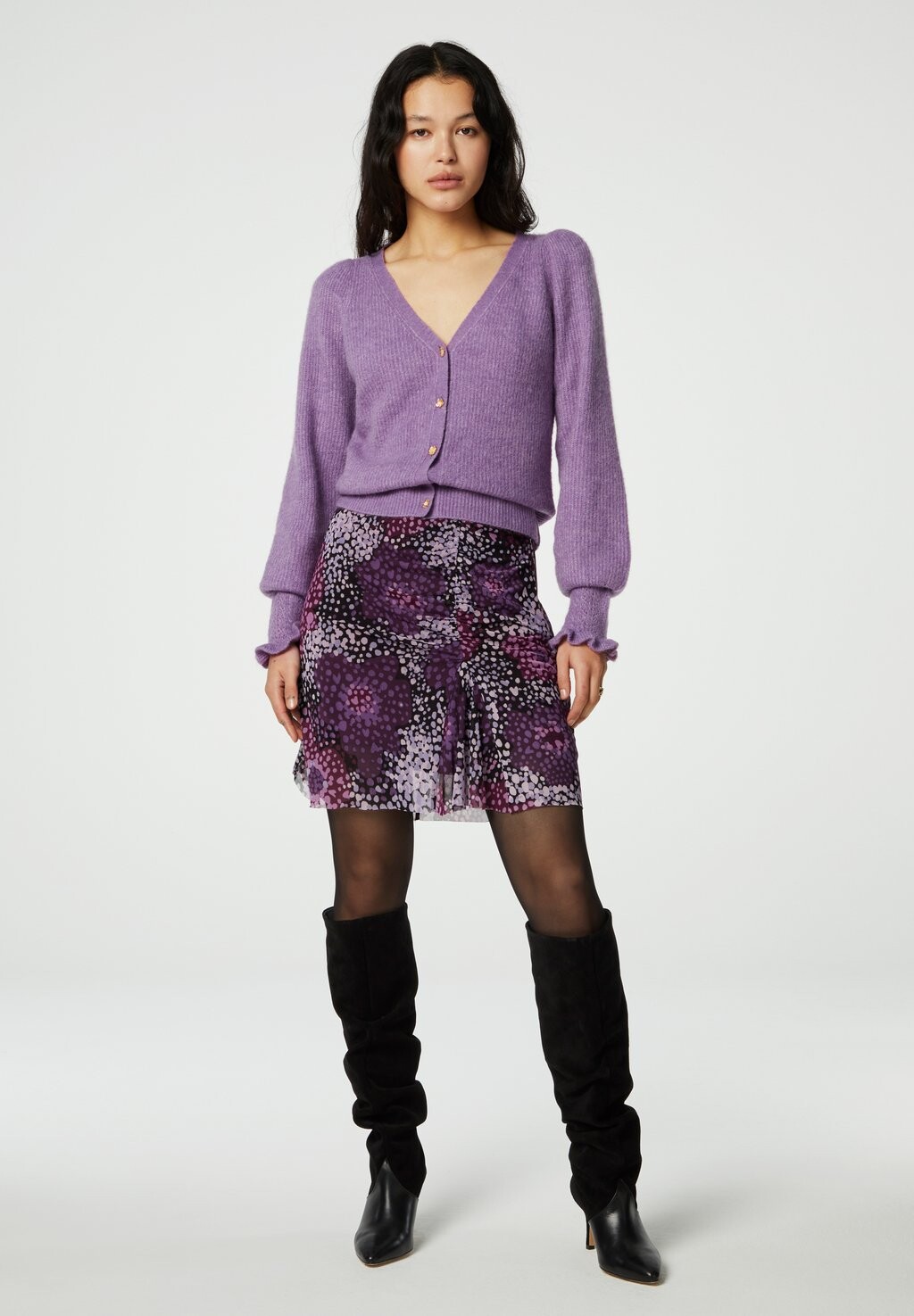 

Мини-юбка JESSY SHORT SKIRT Fabienne Chapot, фиолетовый