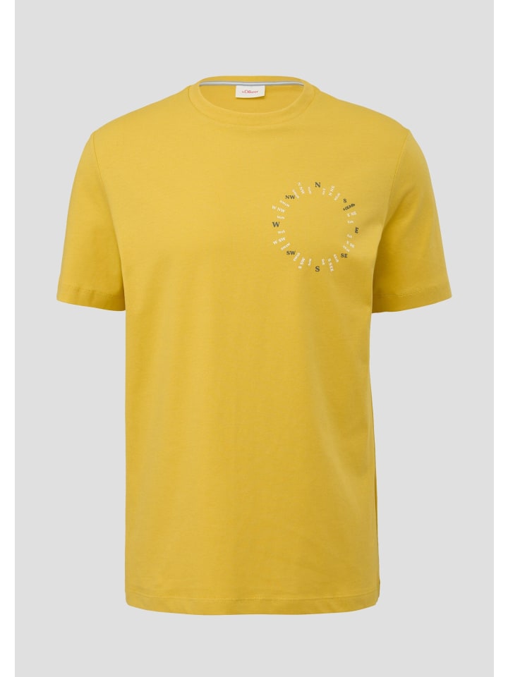 

s.Oliver Футболка 15D1_желтая, Желтый, s.Oliver Футболка 15D1_желтая