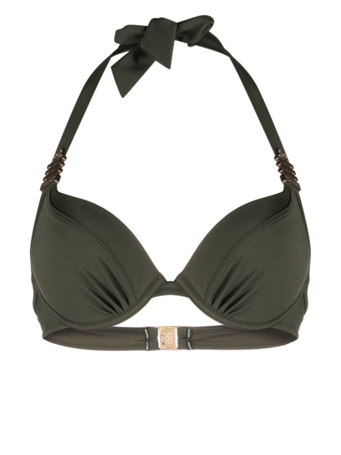 

Marlies Dekkers топ бикини Royal Navy с эффектом пуш-ап, зеленый