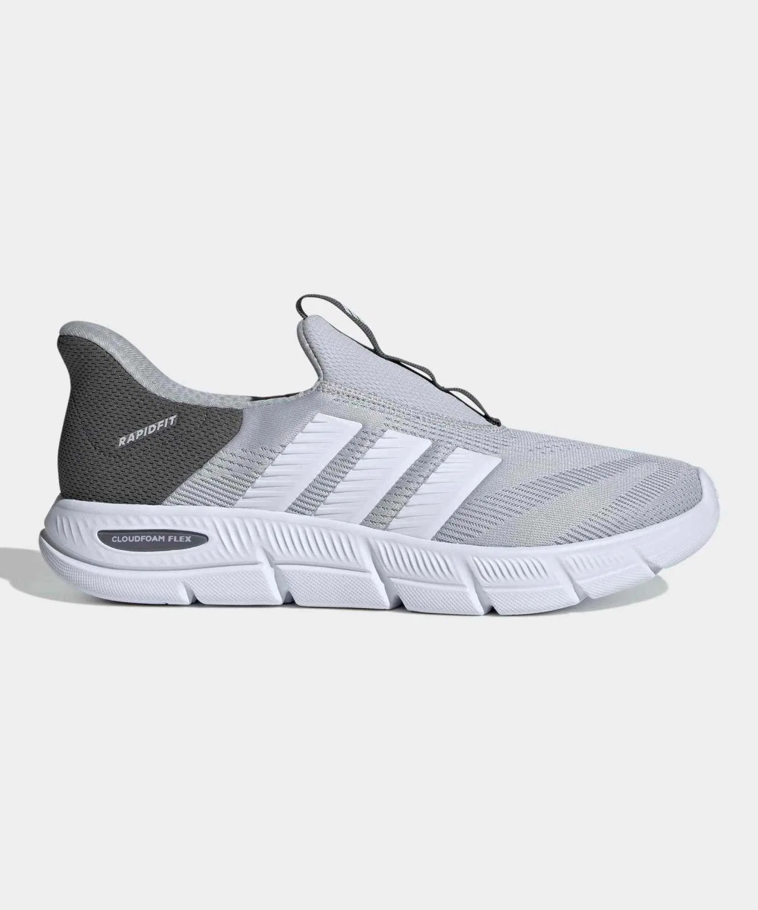 Мужские кроссовки Adidas Cloudfoam Flex Lounge Rapidfit серые