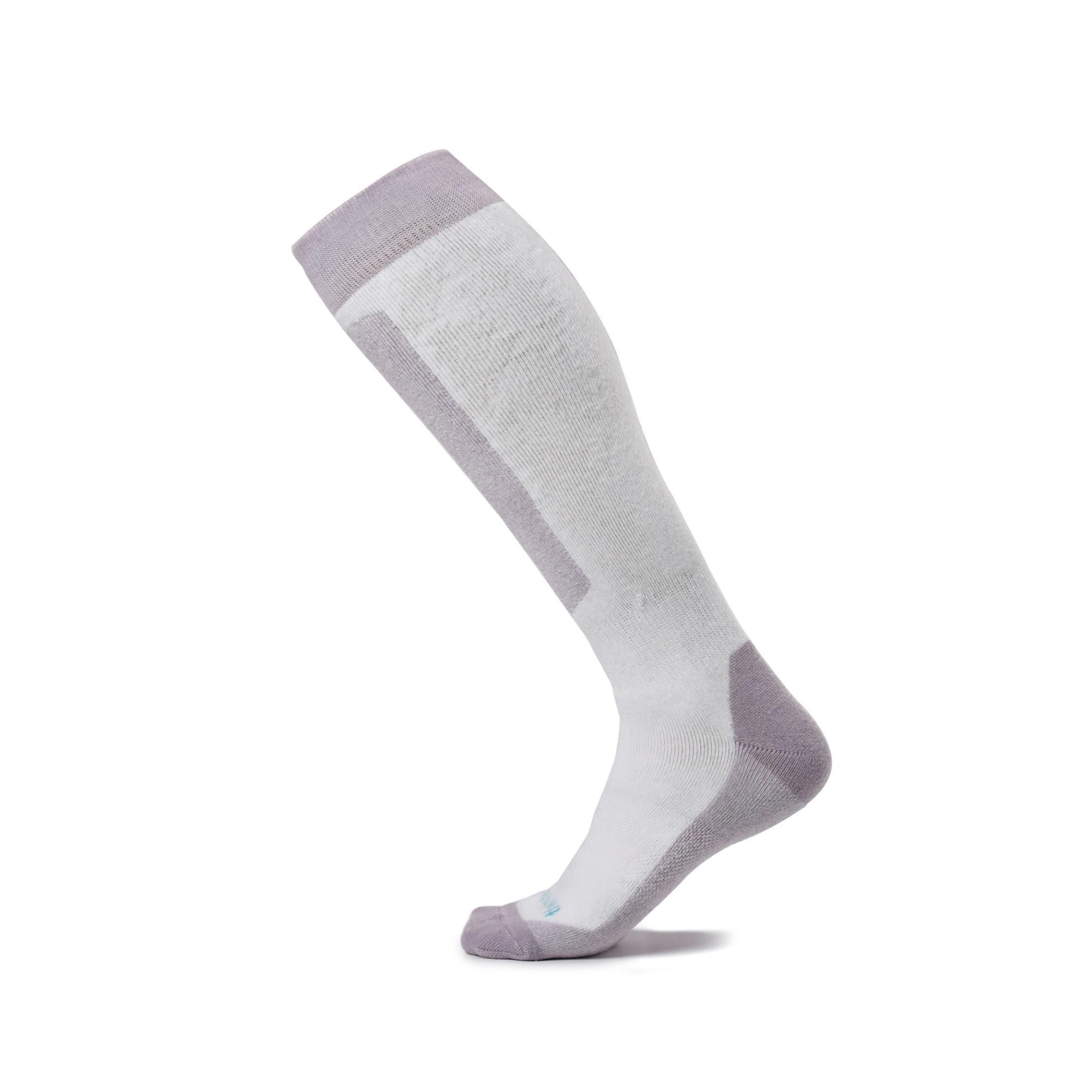 

Женские лыжные носки средней толщины Thermotech, White/Purple