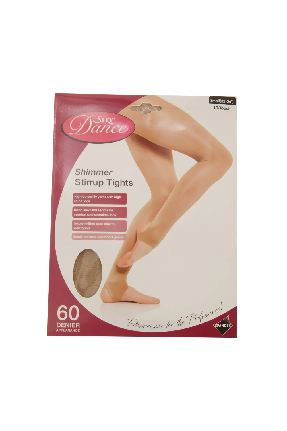

Колготки со штрипками с блестками для танцев (1 пара) Silky, коричневый