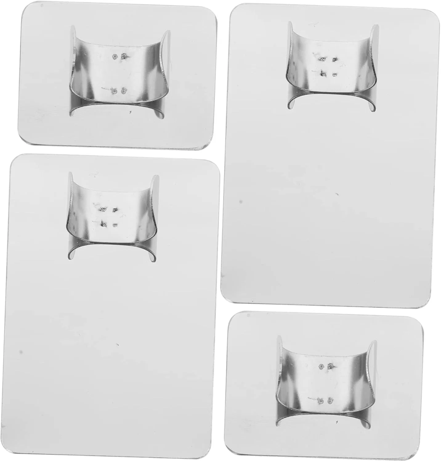 Палитра для смешивания косметики AUTSUPPL из нержавеющей стали, 7.5x5x2 см
