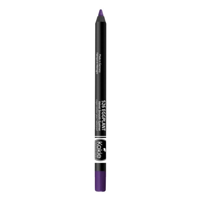 

Водостойкий карандаш для глаз Velvet Smooth Kokie, цвет eggplant, 1,2 гр