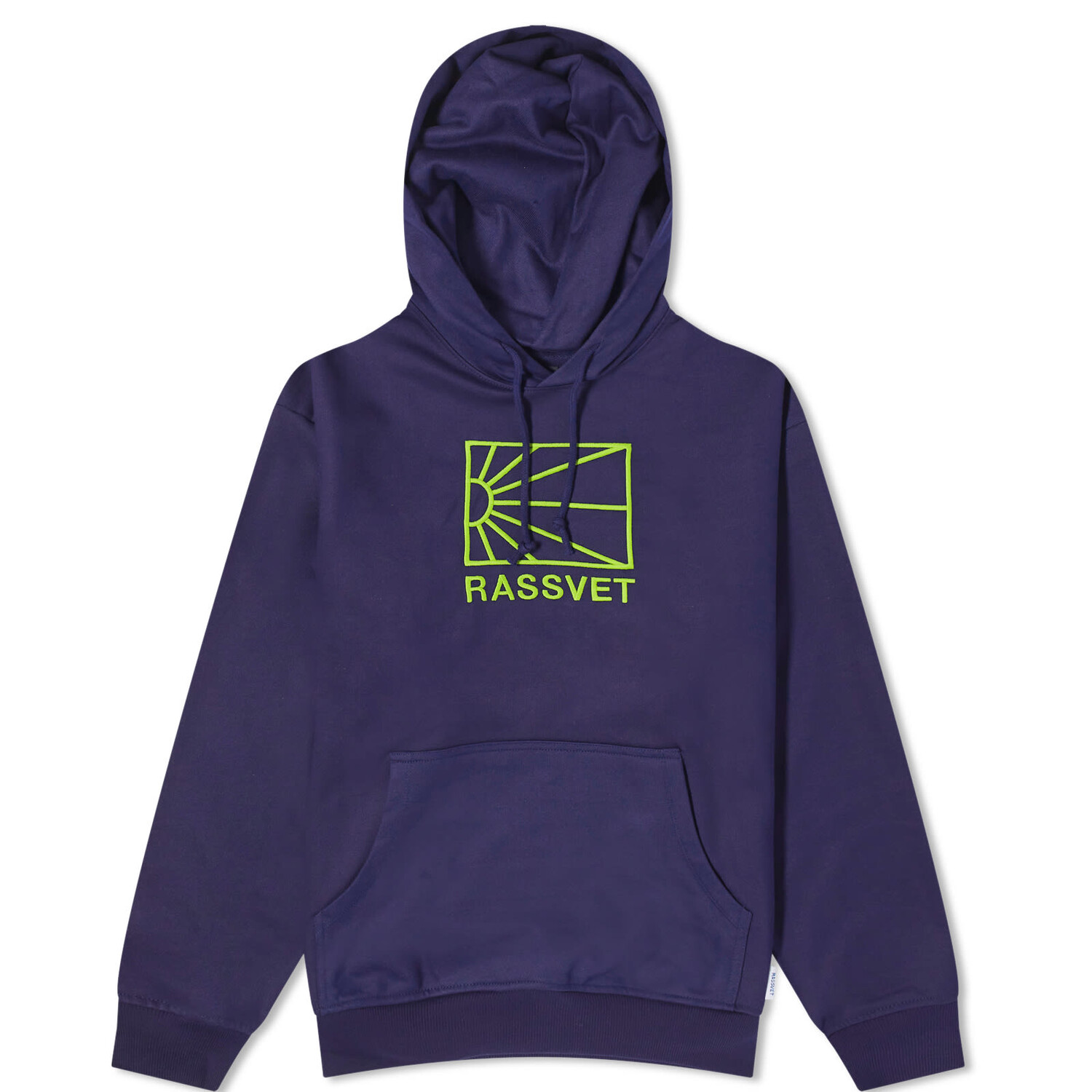 

Худи Rassvet Washed Logo Pullover Hoodie, темно-синий