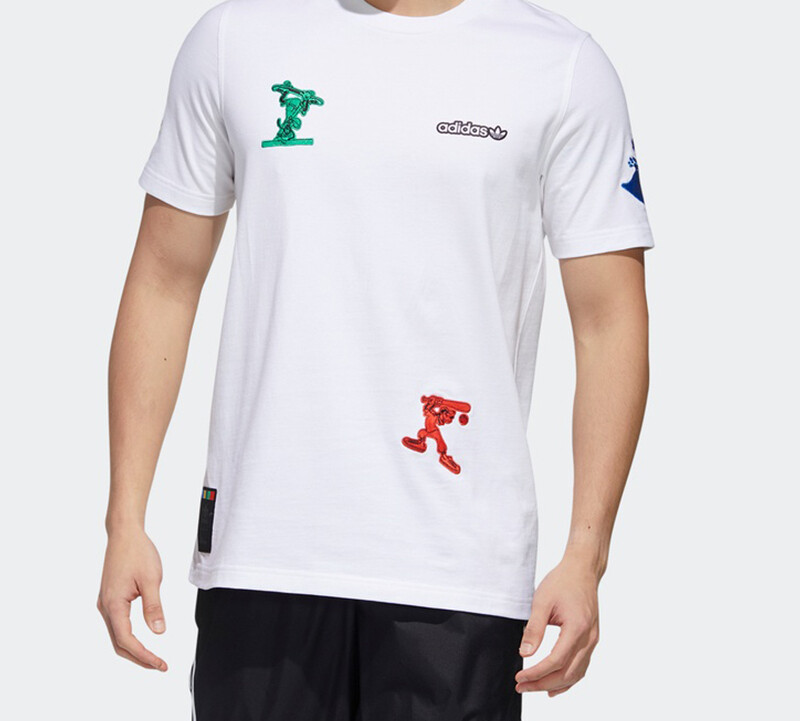 Футболка Disney X LES MILLS мужская белая Adidas, белый — фото 3