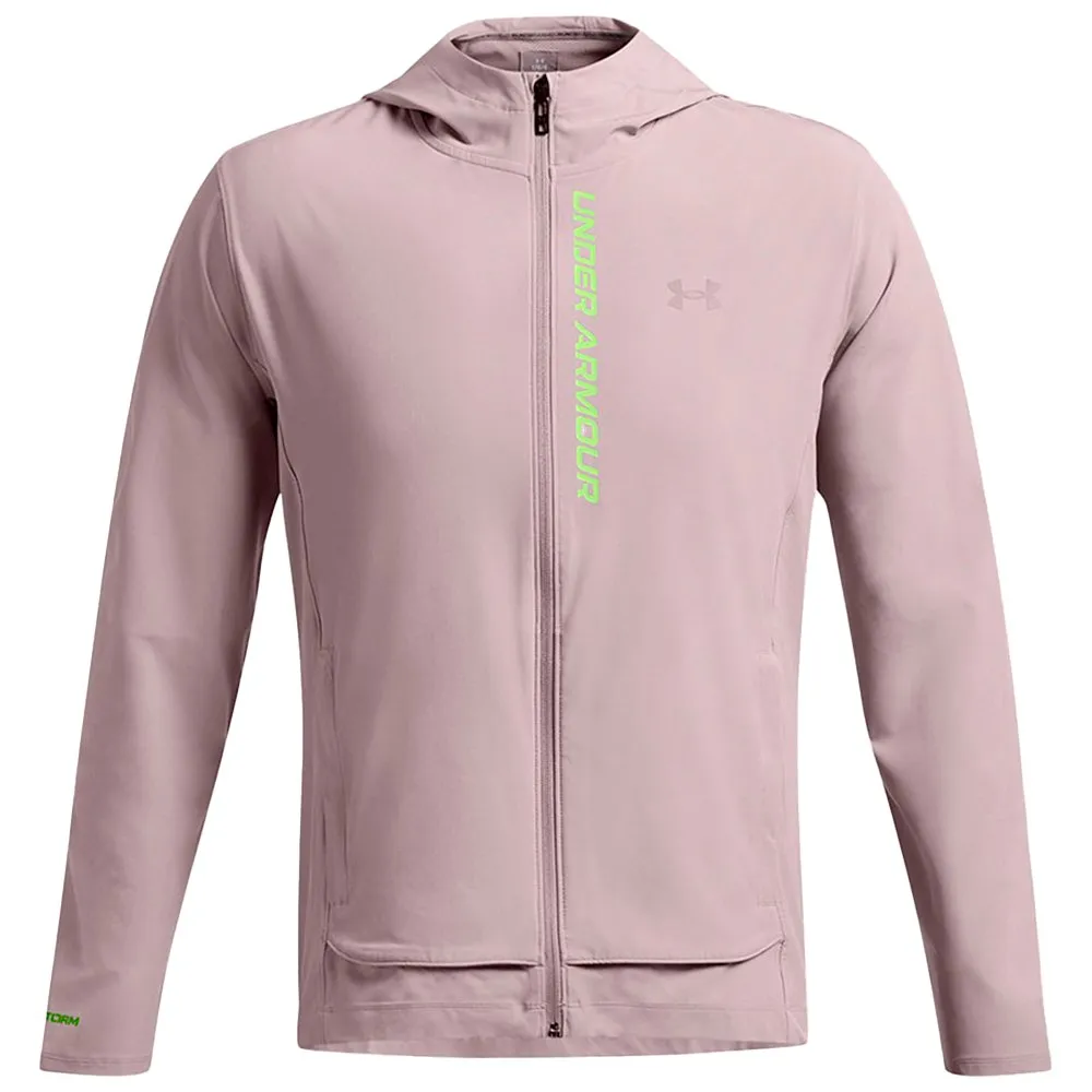 

Куртка Under Armour OutRun The Storm Shell, розовый