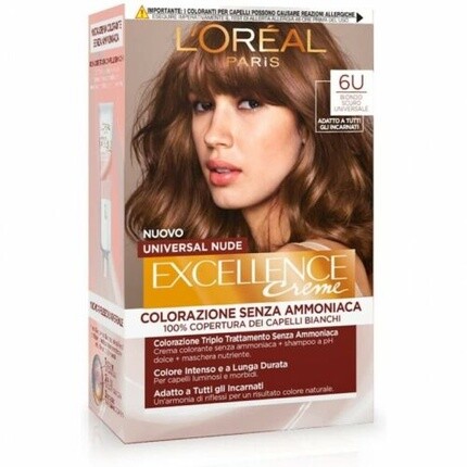 

Краска для волос L'Oreal Paris Excellence Universal Nude N. 6U Universal Dark Blonde