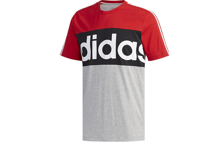 

Adidas Мужская футболка, Красный, черный, серый цвет
