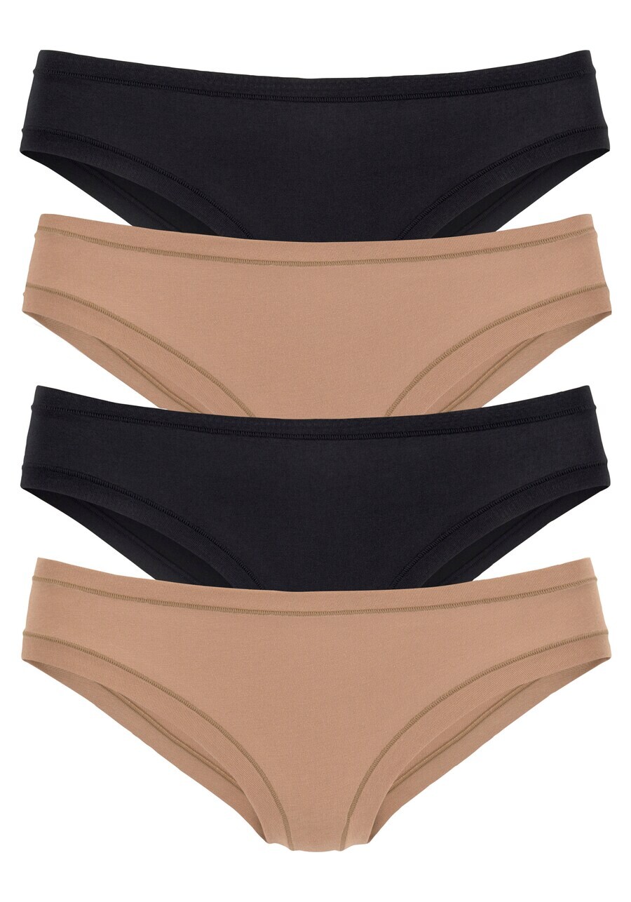 

Трусы Lascana, цвет Camel/Black