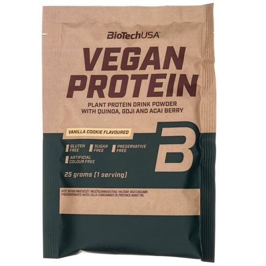 

BioTech, USA Vegan Protein, Ванильный пирог, пакетик - 25 г