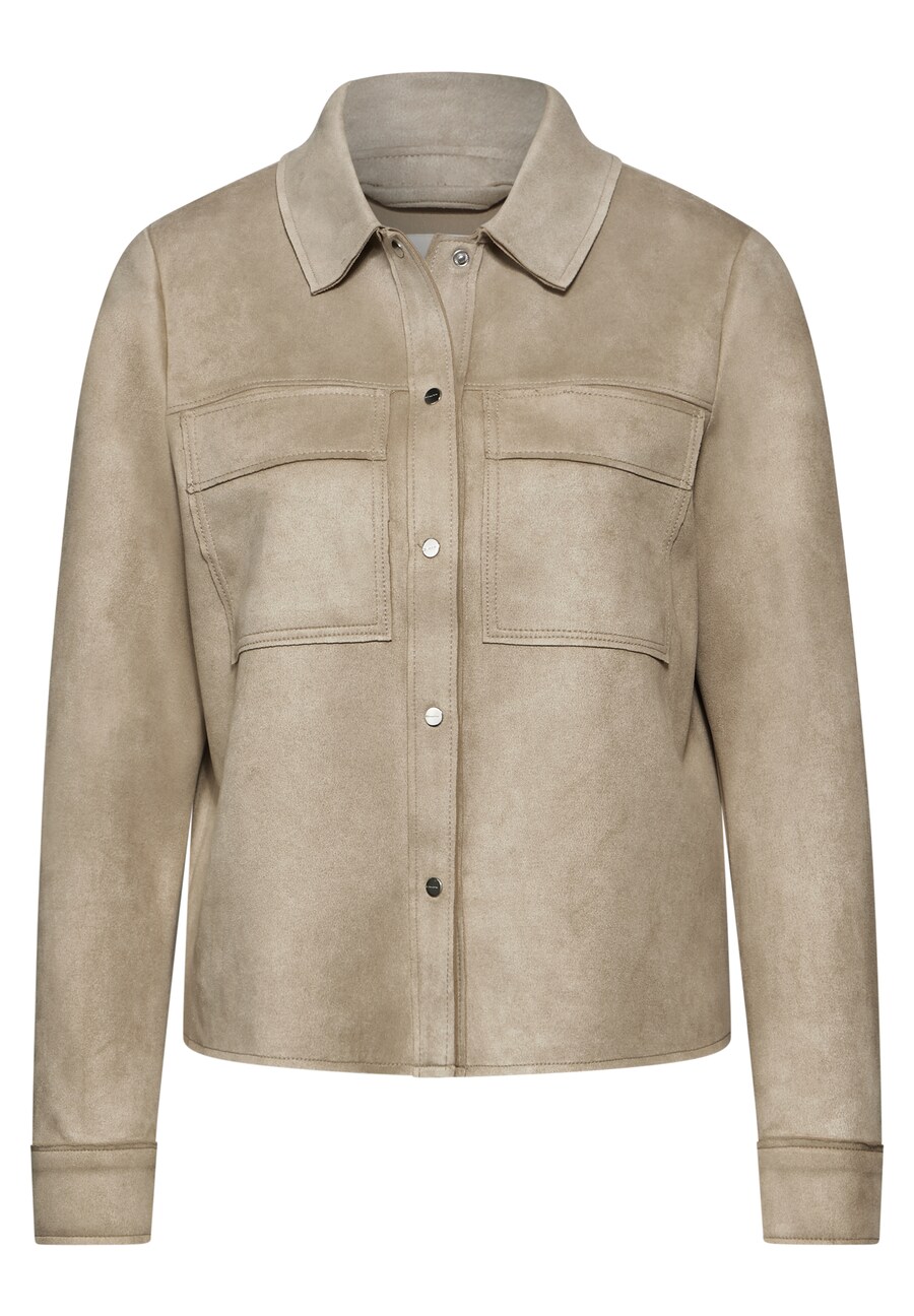 

Кожаная куртка STREET ONE Between-Season Jacket, песочный