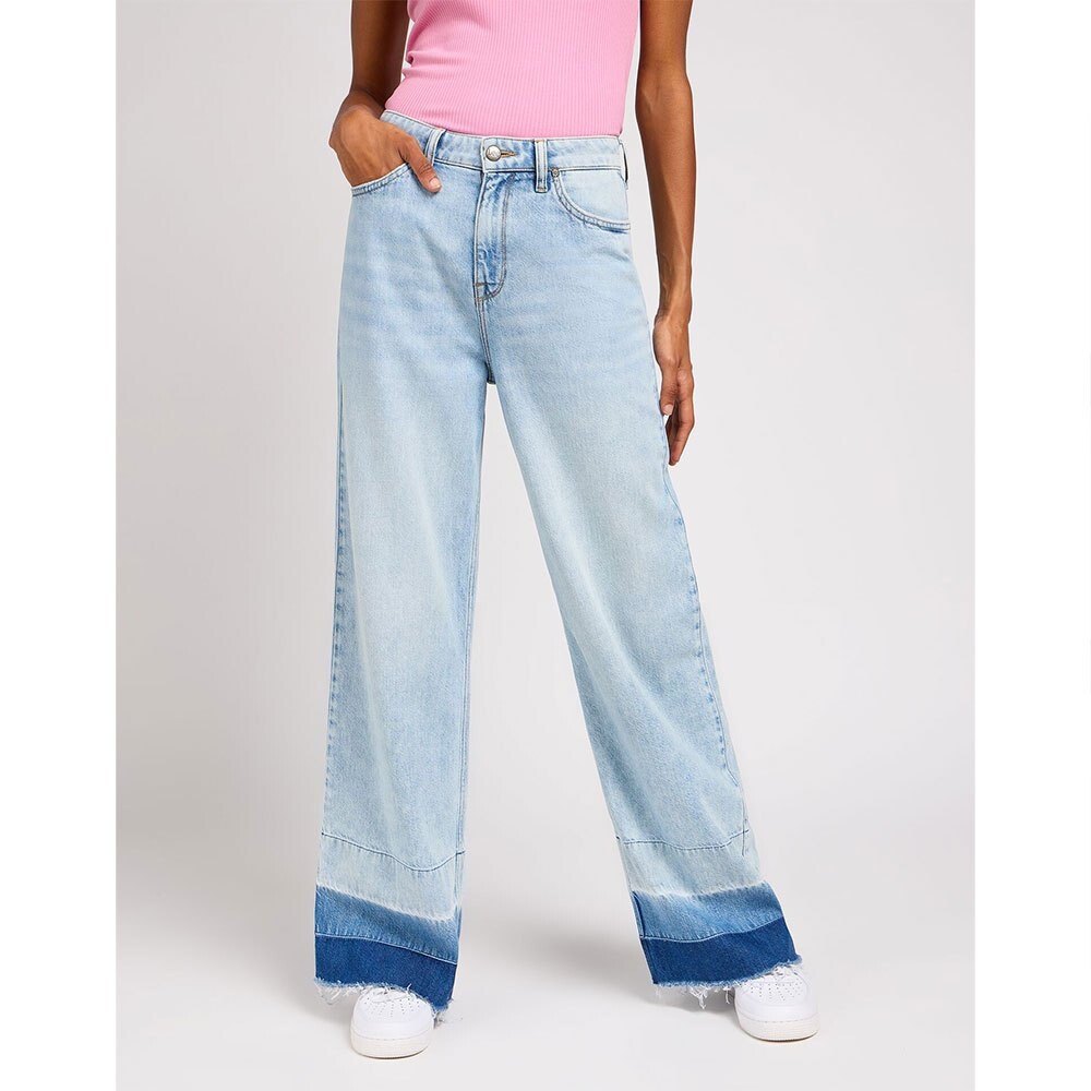 

Джинсы Lee Stella A Line Wide Leg Fit, синий