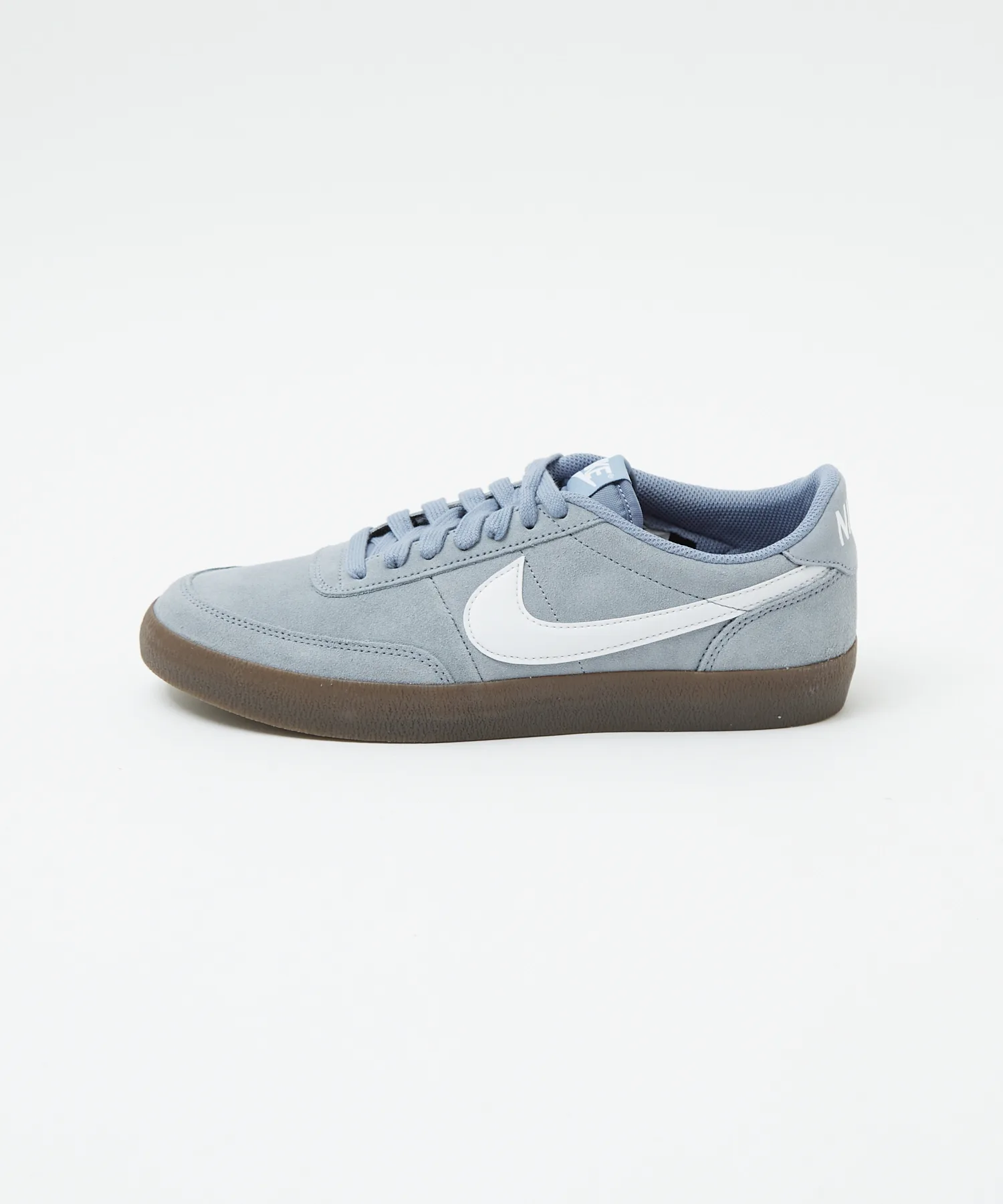 Унисекс кроссовки из замши и кожи Killshot 2 NIKE серые — фото 3