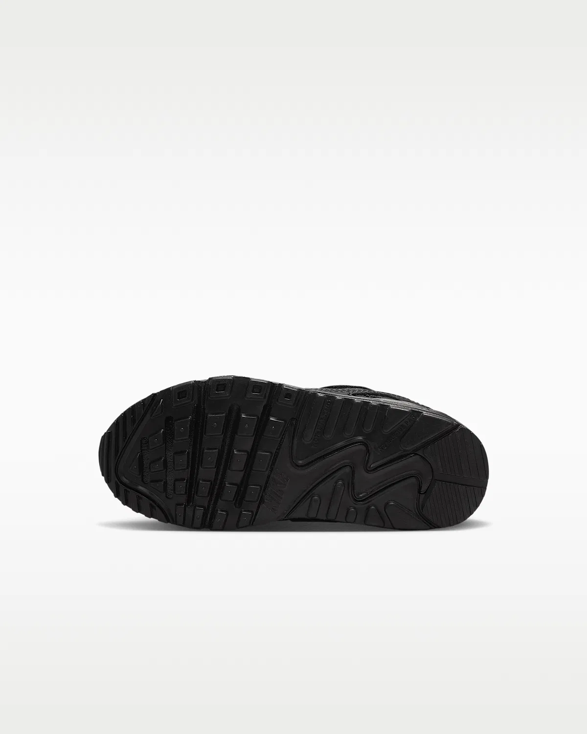 Детские кроссовки Nike Air Max 90 EasyOn, Black/Black/White/Black — фото 2