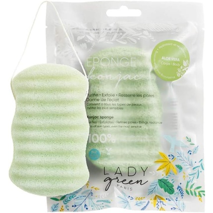 

Frottee Konjac с алоэ вера для прекрасного тела Lady Green