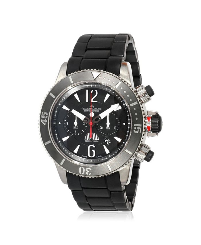 

Часы Titanium Master Compressor Navy Seal Q178T677 159.T.C7 52.50 мм Pre-Owned Jaeger-LeCoultre, черный