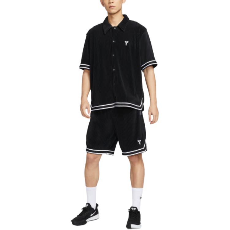 Мужские баскетбольные шорты dri fit Nike, черно-белый — фото 4