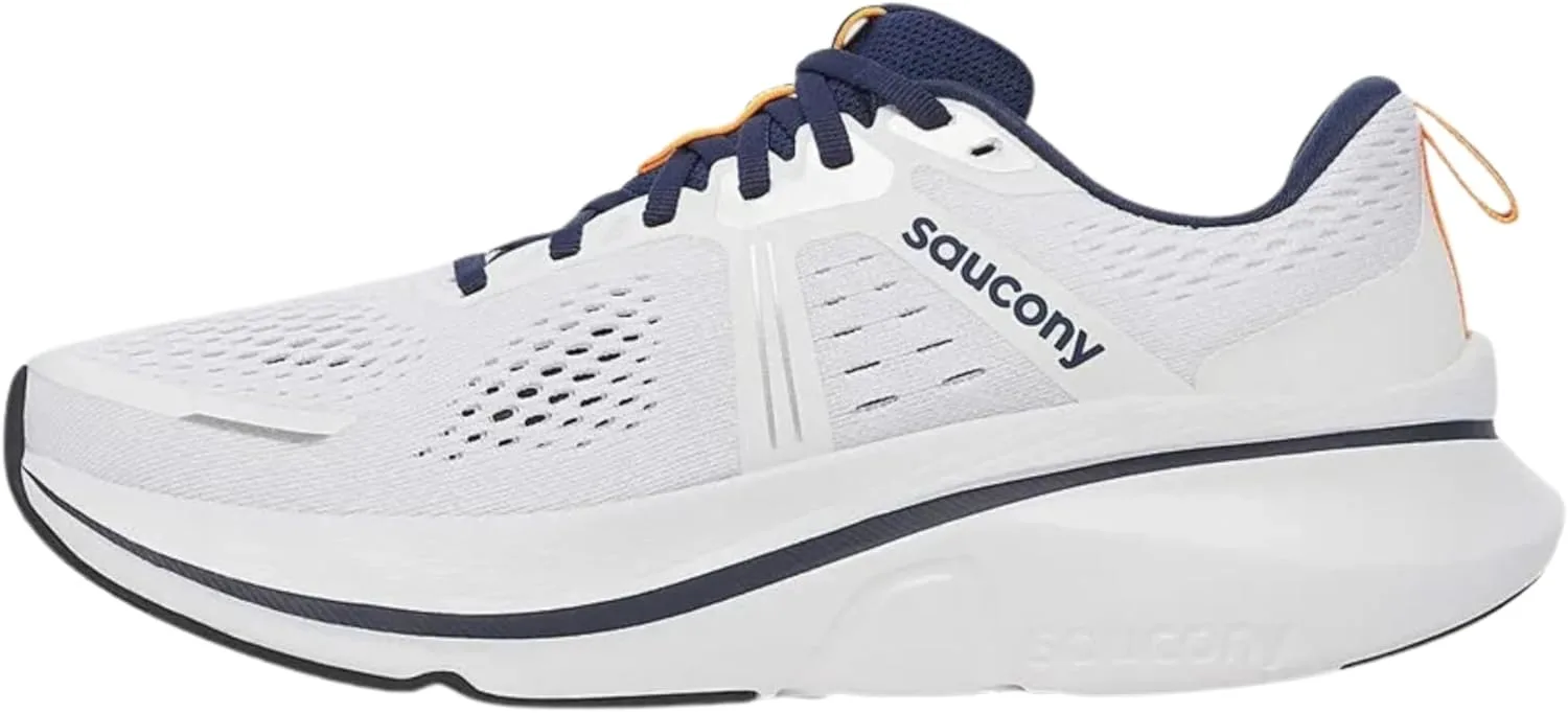 Мужские спортивные кроссовки Saucony Kinvara 11, белый/темно-синий