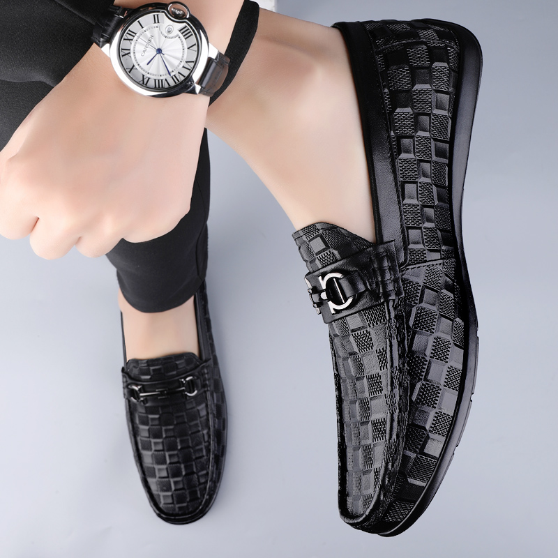 BAGE Мужские повседневные кроссовки Low Top черные, цвет Black — фото 4