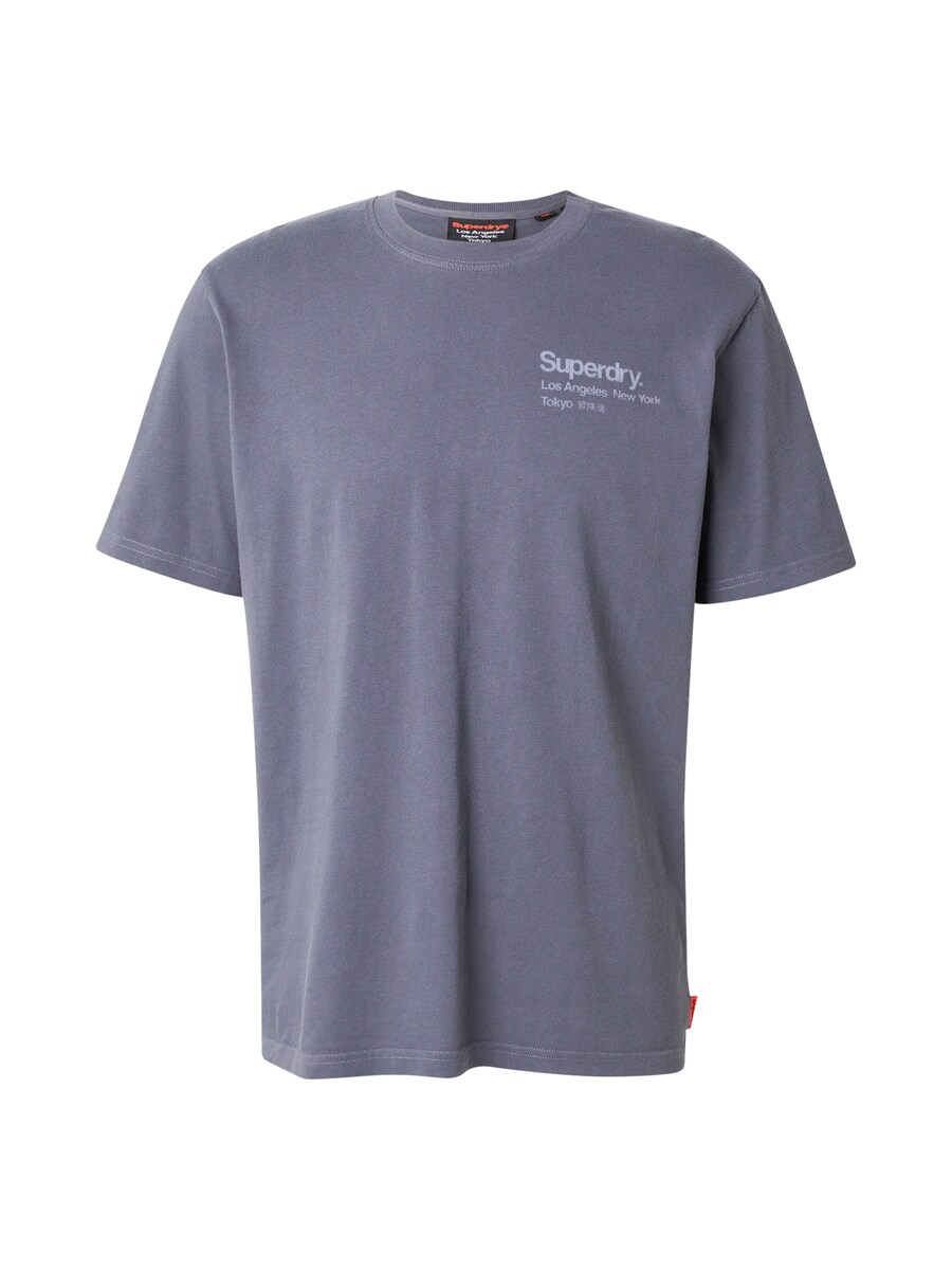 

Рубашка Superdry Core City, цвет Grey/Dark grey