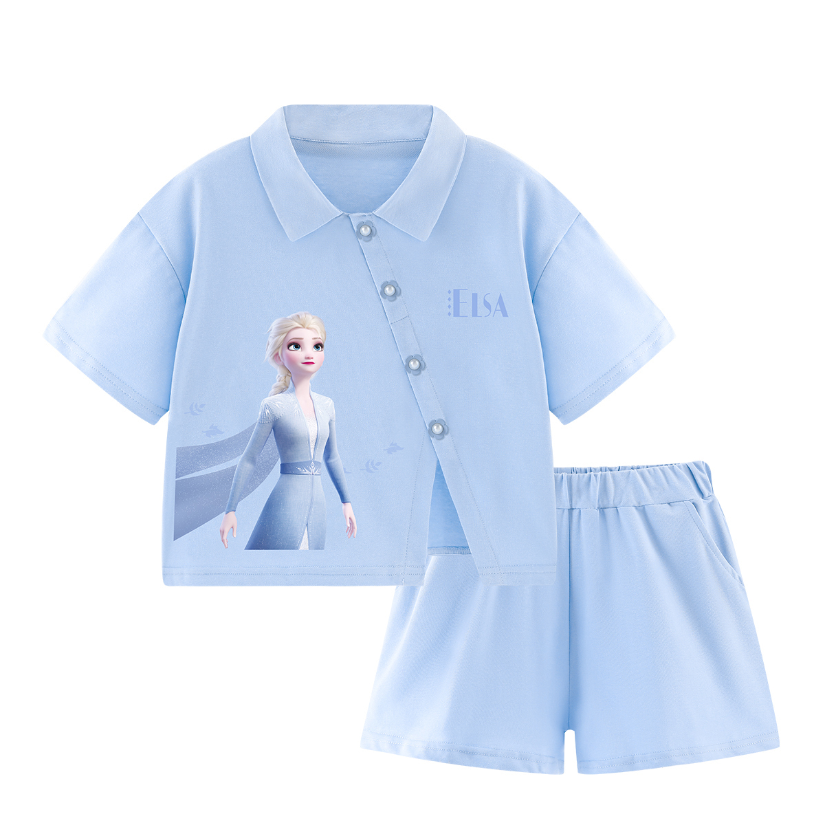 

Disney Повседневная спортивная одежда синяя для детей от 3 до 7 лет