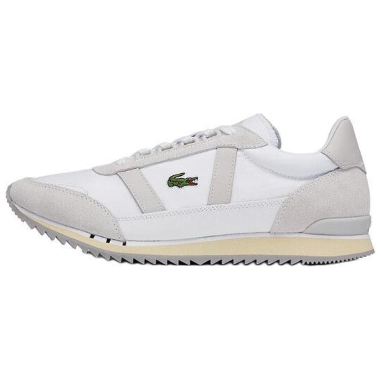 

Кроссовки LACOSTE Lifestyle Shoes Men Low-top Off White, цвет Off White