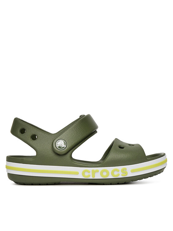 

Сандалии BAYABAND SANDAL T 211055-309 Crocs, зеленый