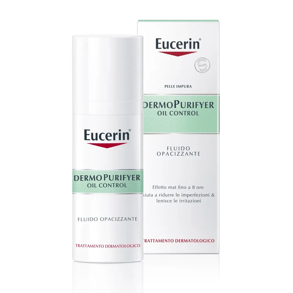 

Матирующий флюид Eucerin DermoPurifyer Oil Control 50 мл для жирной кожи