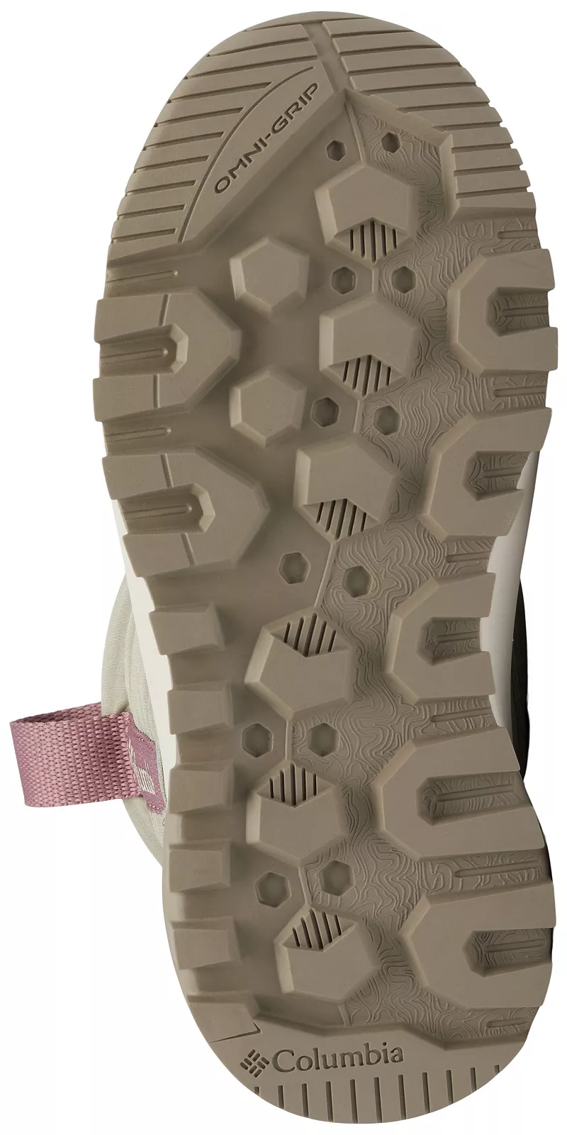

Детские полуботинки Columbia Snowtrot Mid, цвет Grey Green