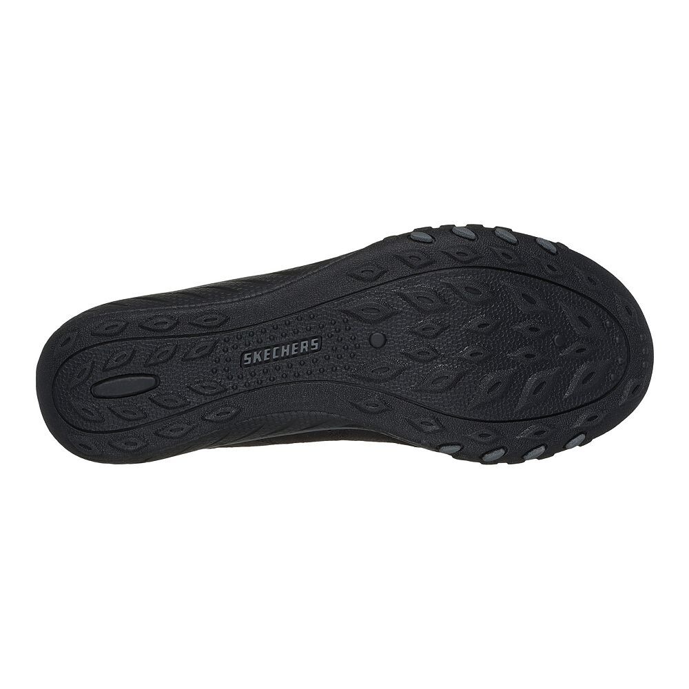 Женская обувь Skechers Hands Free Slip-ins Relaxed Fit Breathe Easy Home Body, цвет Dark Taupe — фото 4